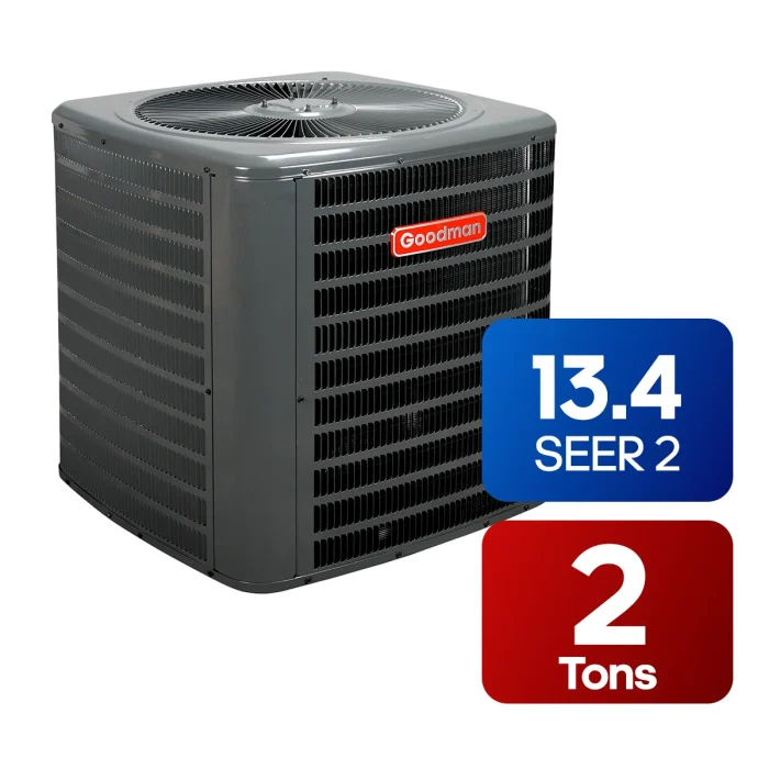 Goodman - High Efficiency A/C system (13.4 SEER 2) 2 Tons